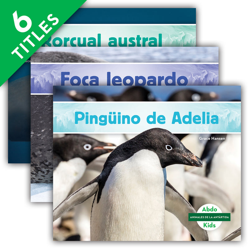 Animales de la Antartida (Antarctic Animals) (Set)