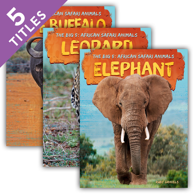 The Big 5: African Safari Animals (Set)
