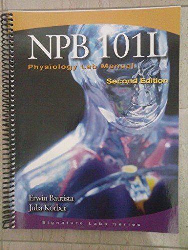 Custom NPB 101L Physiology Lab Manual 2E