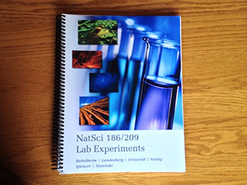Custom NATSCI 186/209 Lab Experiments