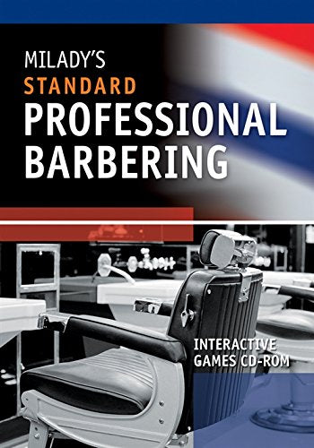 Milady's Standard Professional Barbering Interactive Games CD-ROM