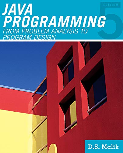 Javaâ„¢ Programming
