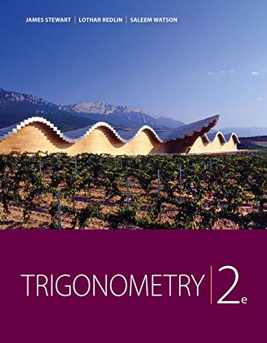 Trigonometry [Hardcover] Stewart, James; Redlin, Lothar and Watson, Saleem