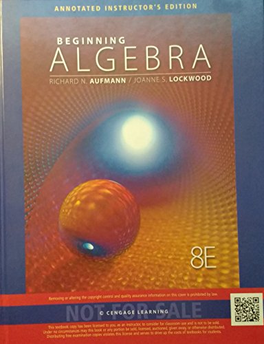Beginning Algebra
