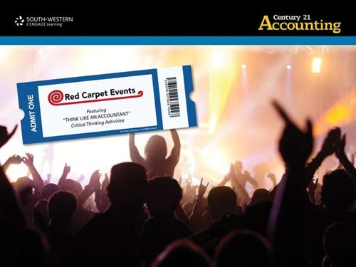 Red Carpet Events Manual Simulation for Gilbertson/Lehman's Century 21 Accounting: Multicolumn Journal, 10th