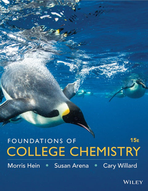 2016 Hein, Foundations of College Chemistry, Fifteenth Edition ePub Access 1Year Grades 9-12