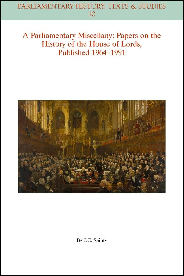 A Parliamentary Miscellany