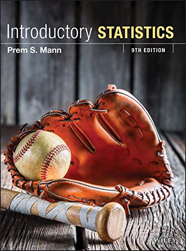 2016 Mann, Introductory Statistics, Ninth Edition Student Edition, HardcoverGrades 9-12