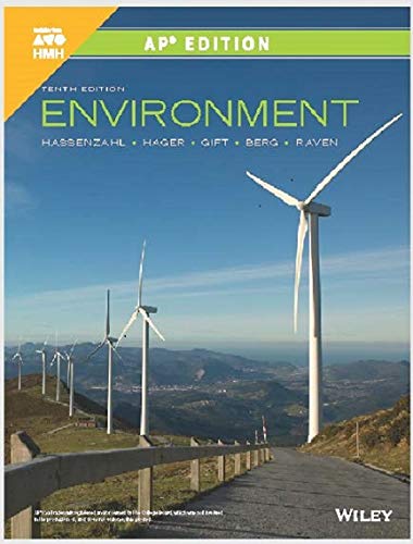 2018 Hassenzahl, Environment, Tenth Edition, AP Edition Student, Edition