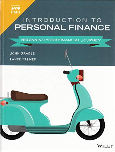 2019 Grable, Introduction to Personal Finance, First Edition Student Edition