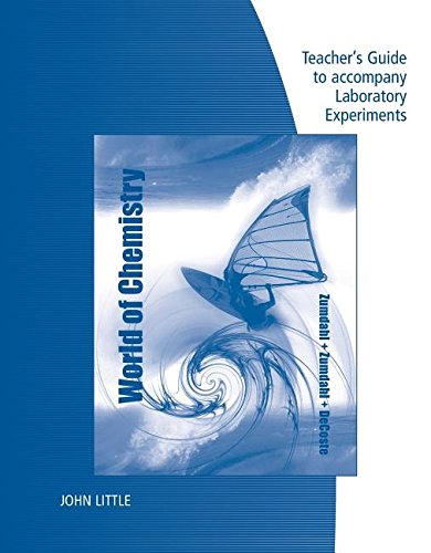 World of Chemistry, 3rd: Teacherâ€™s Guide for Laboratory Manual