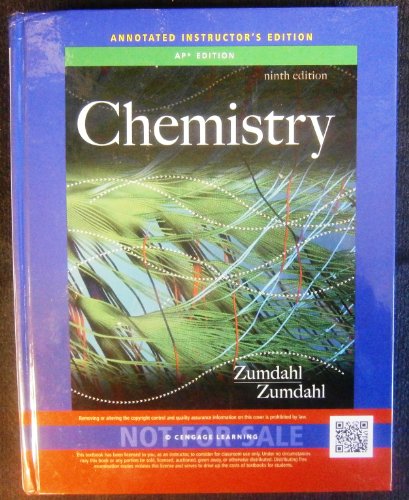 Chemistry (APÂ® Edition), 9th: Annotated Teacherâ€™s Edition