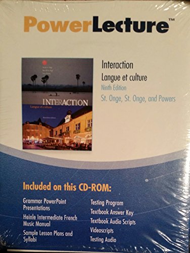 Pow Lec Pkg Ircd Acd Interacti [Textbook Binding] Heinle Cengage Learning