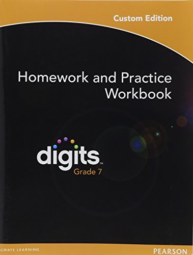 Digi 2012 Natl Digits Homework& Practice Workbook Grade 7 2012 Wkb G7 [Paperback] Prentice Hall