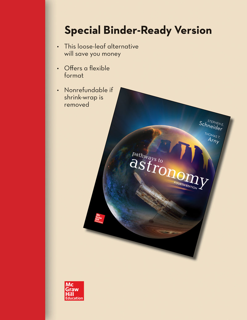 Package Loose Leaf Version Of Pathways To Astronomy With Connect Access Card 4e