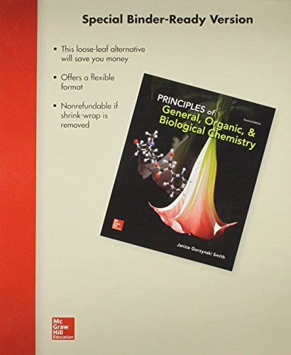 Loose Leaf Principles Of General Organic & Biological Chemistry With Connect Access Card 2e
