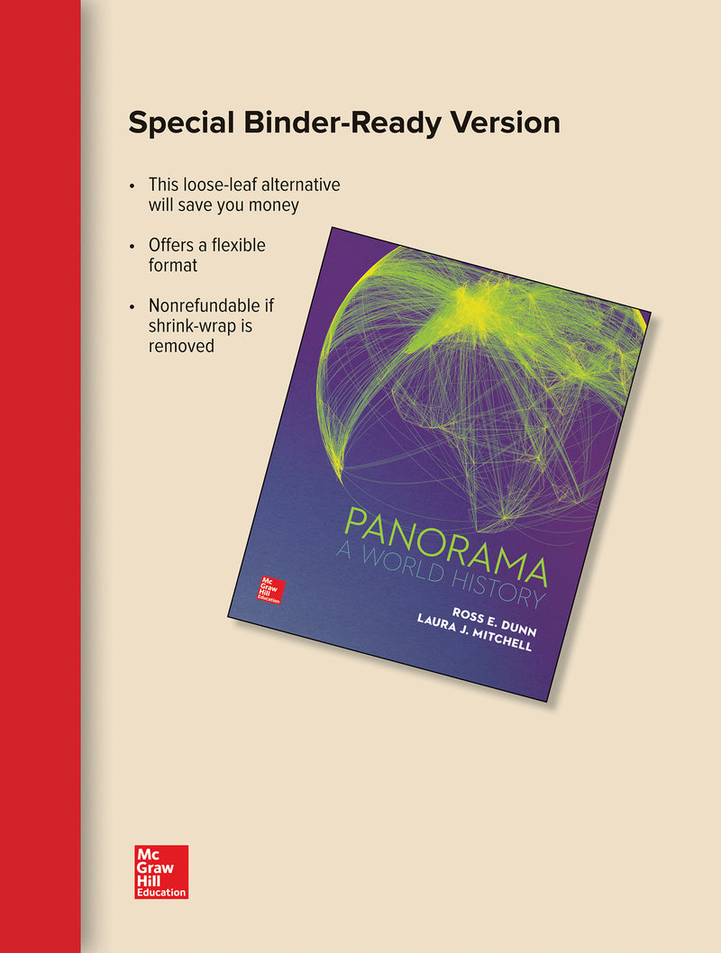 Looseleaf For Panorama A World History Volume 1 To 1500