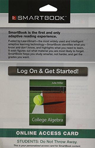 Smartbook Access Card For College Algebra