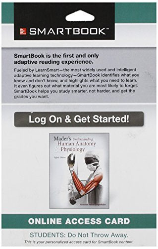 Smartbook Access Card For Maders Understanding Human Anatomy & Physiology 8e