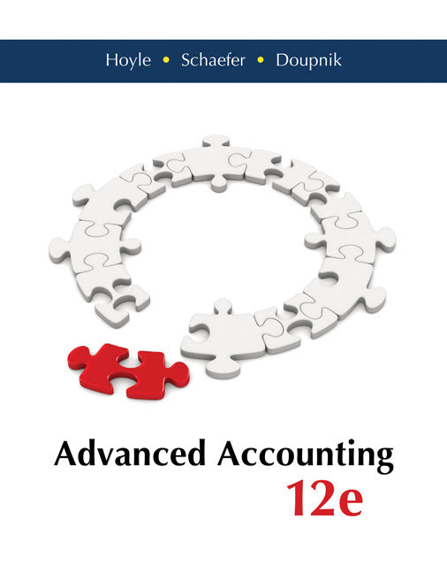 Loose Leaf Advanced Accounting With Connect Access Card