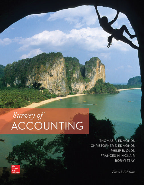 Loose Leaf Survey Of Accounting With Connect Access Card 4e