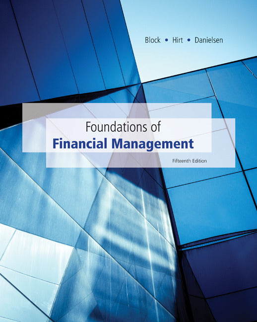 Loose-Leaf Foundations of Financial Management with Time Value of Money card E15