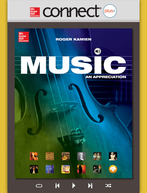 Connect 1 Semester Access Card For Music An Appreciation
