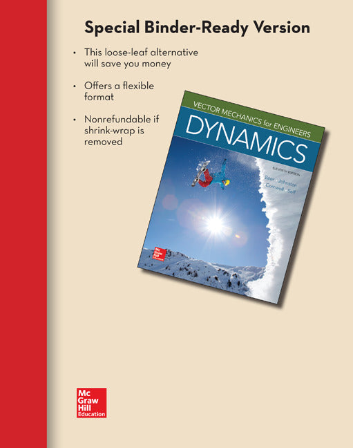 Loose Leaf For Vector Mechanics For Engineers Dynamics
