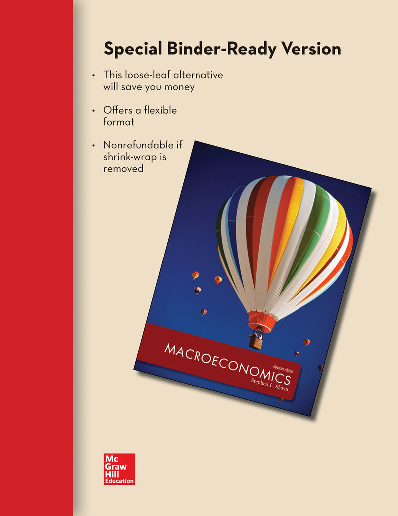 Loose Leaf For Macroeconomics With Connect Access Card