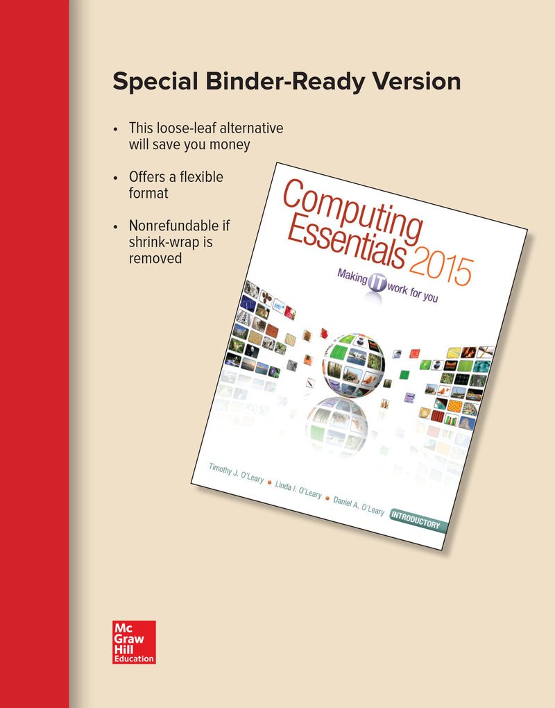 Computing Essentials 2015 Introductory Edition 25e