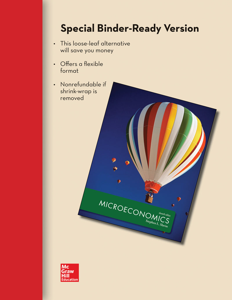Loose Leaf Microeconomics With Connect Access Card