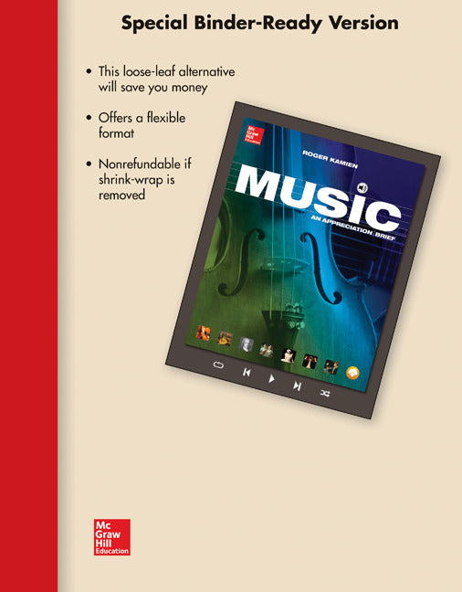 Looseleaf For Music An Appreciation Brief 8e