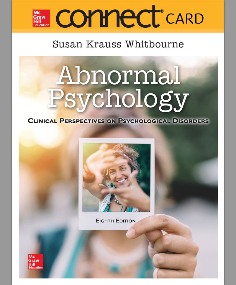 Connect Access Card For Abnormal Psychology 8e