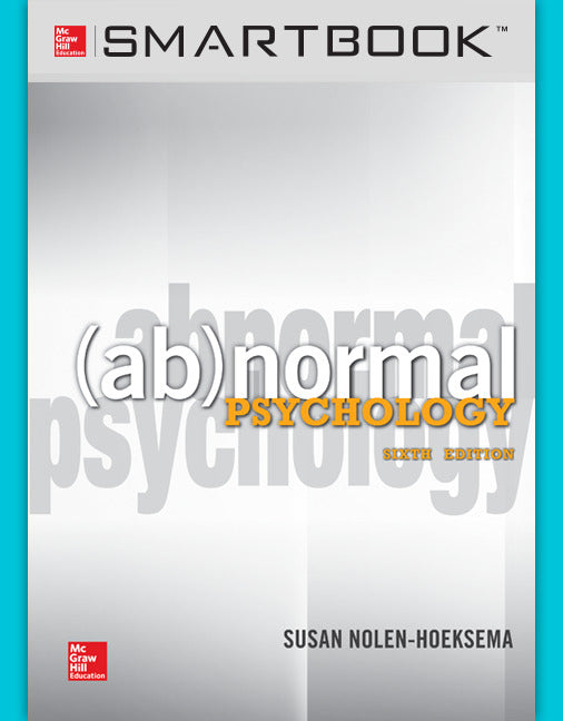 Smartbook Access Card For Abnormal Psychology 6e
