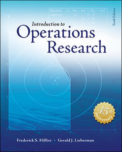 Package Introduction To Operations Research With 1 Semester Connect Access Card