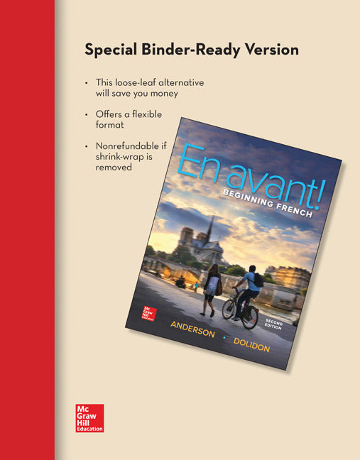 Looseleaf For En Avant 2e