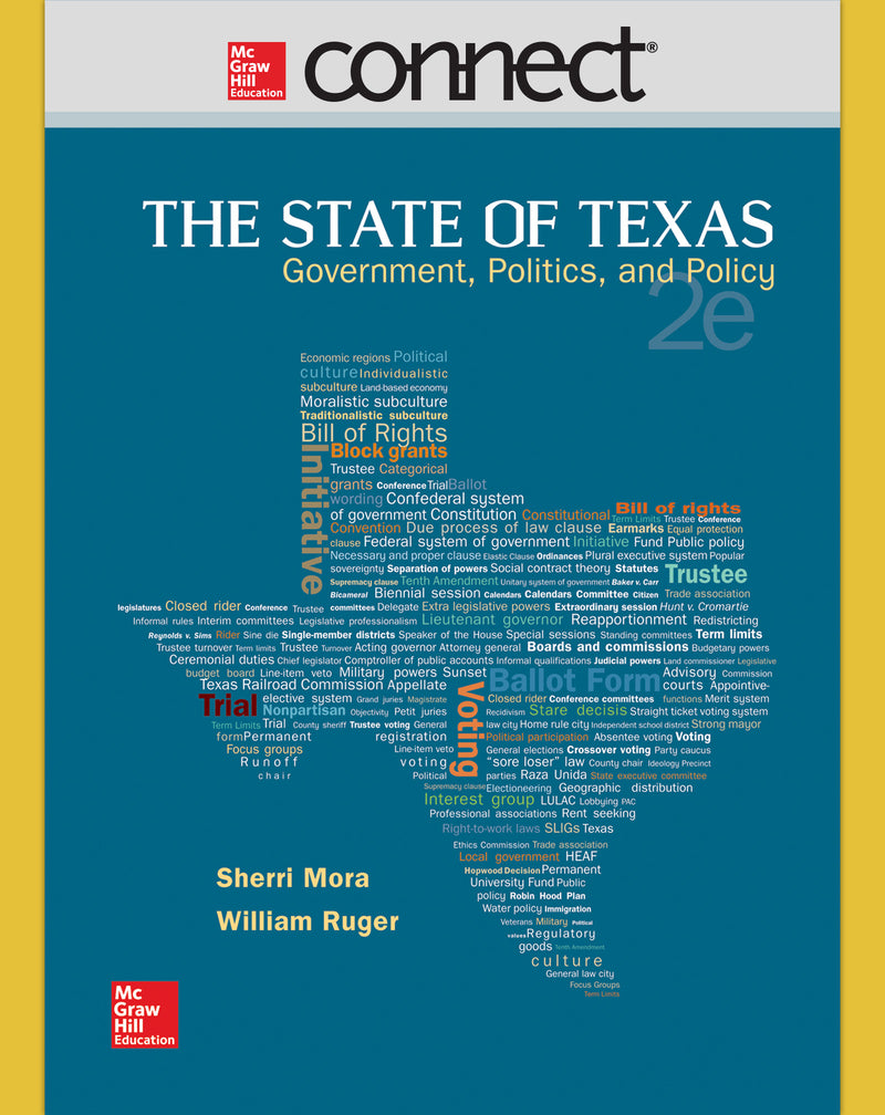 Connect Access Card For The State Of Texas Government Politics & Policy 2e