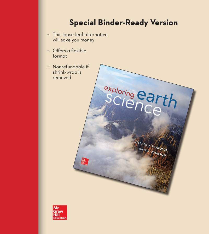 Loose Leaf For Exploring Earth Science