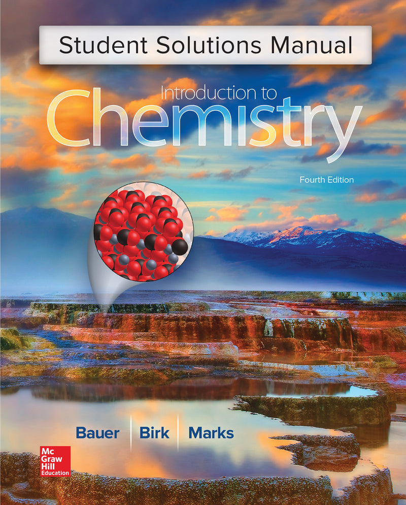Student Solutions Manual For Introduction To Chemistry 4e