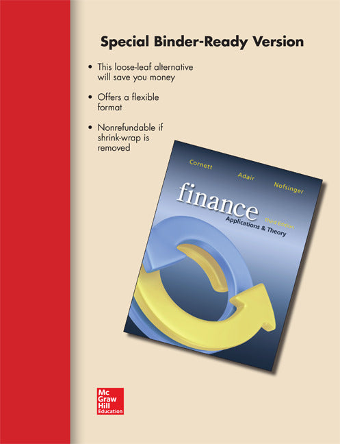Loose Leaf Finance With Connect Access Card 3e
