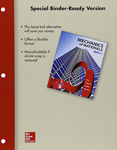 Package Loose Leaf For Mechanics Of Materials With 1 Semester Connect Access Card 7e
