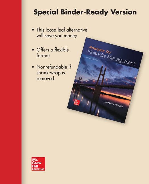 Loose Leaf For Analysis For Financial Management