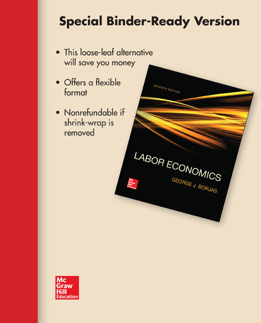 Loose Leaf For Labor Economics 7e