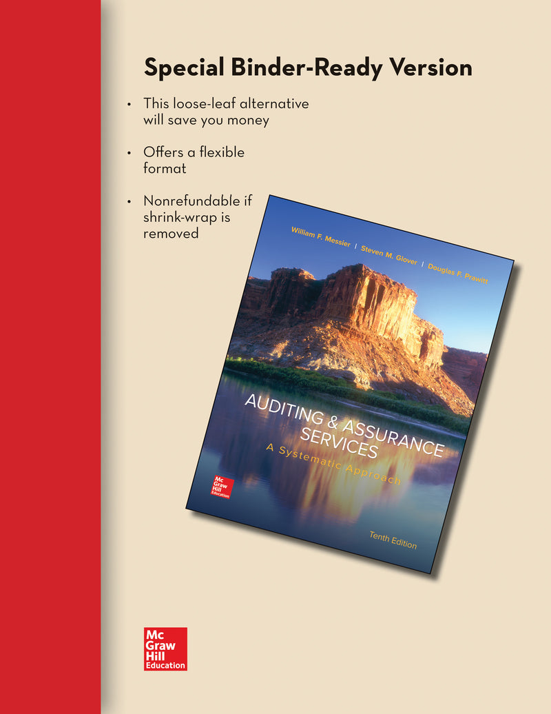 Loose Leaf For Auditing & Assurance Services A Systematic Approach