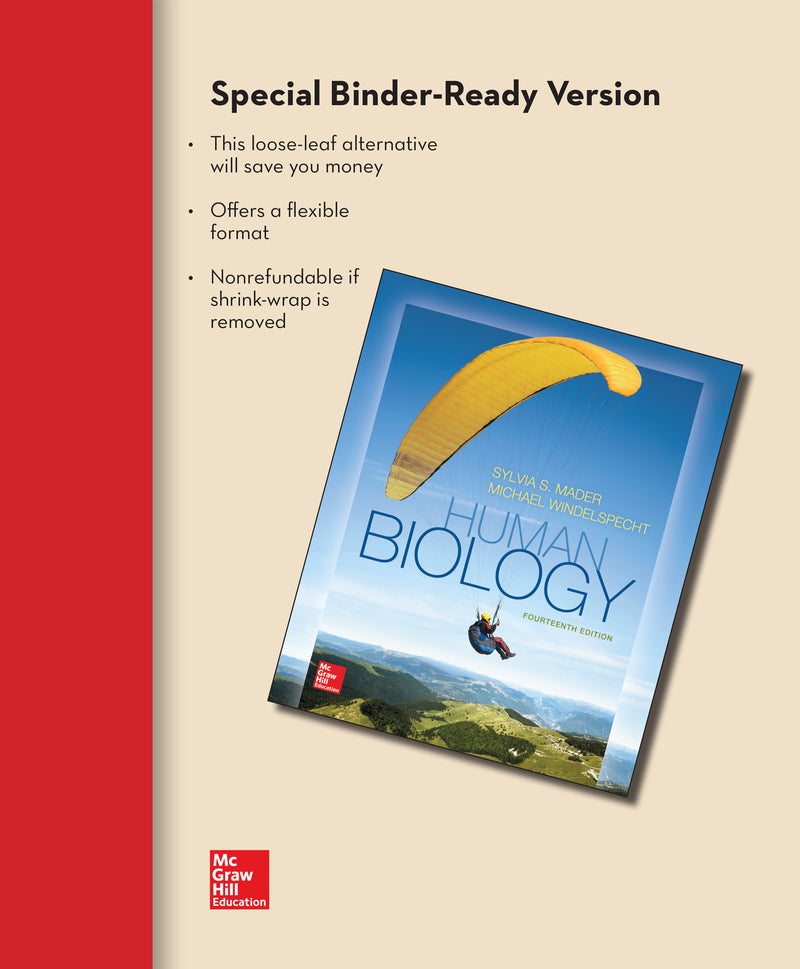 Loose Leaf Version For Human Biology