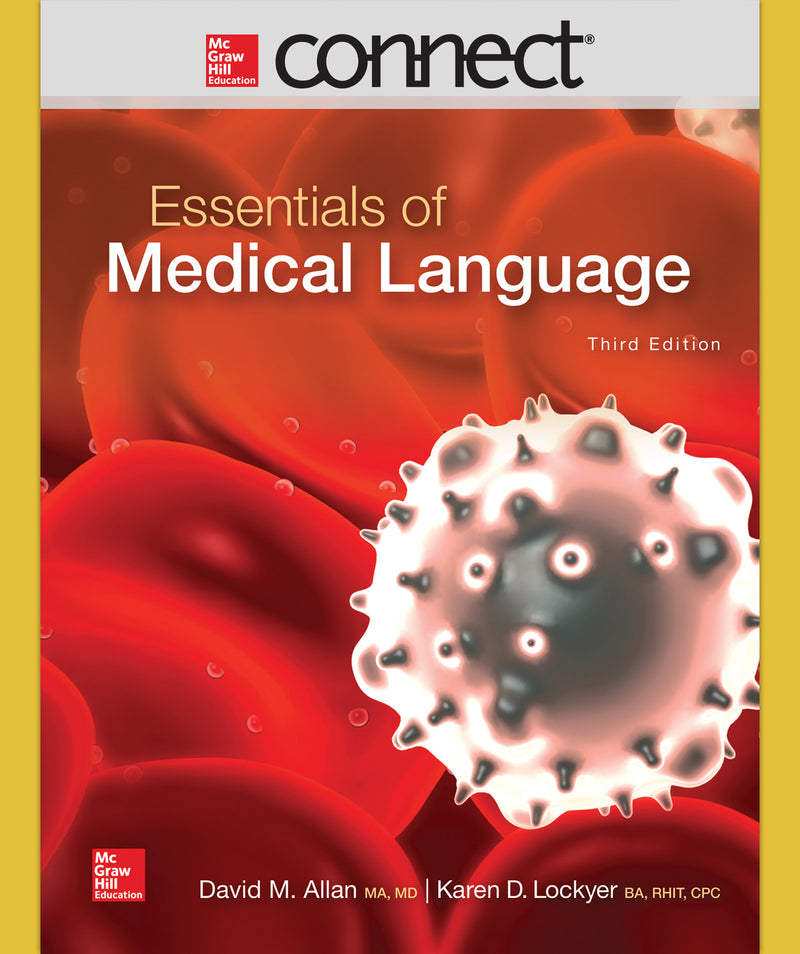 Connect Access Card For Essentials Of Medical Language 3e