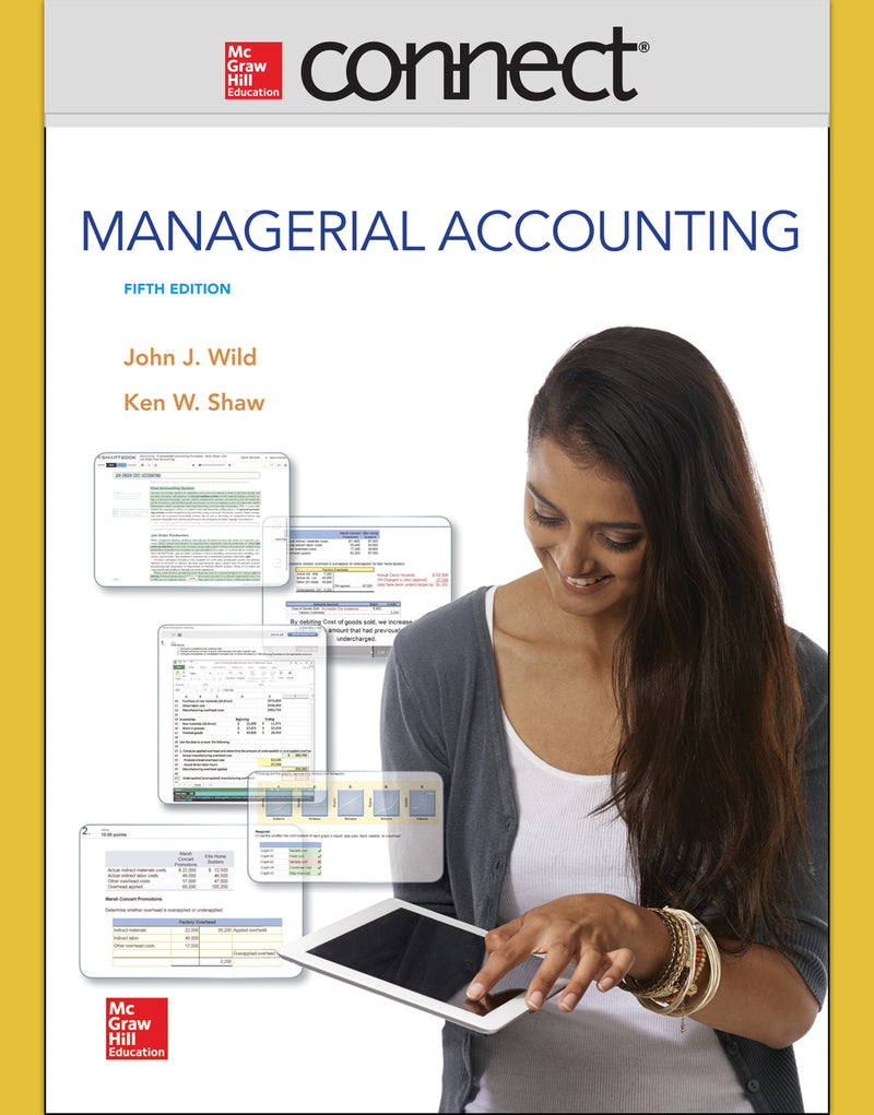 Connect 1 Semester Access Card For Managerial Accounting 5e