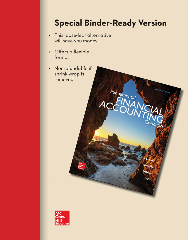 Loose Leaf Fundamental Financial Accounting Concepts 9e