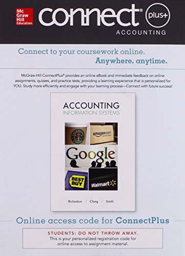 Connect Access Card For Accounting Information Systems