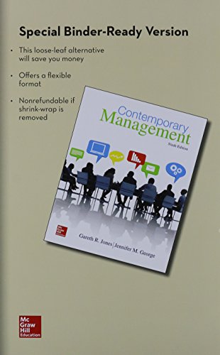Loose Leaf For Contemporary Management 9e